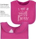 The Peanutshell Baby Girl Terry Bib Set of 8-100% Cotton, Soft, Absorbent Baby Bibs, Toddler Girl Set, Newborn & Infant Bib - Pink - Image 4