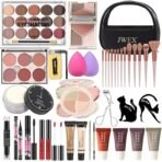 37 Pcs All in One Makeup Kit for Women Full Kit, Makeup Gift Set for Beginners Teenager, Multipurpose Makeup Set Includes Eyeshadow Palette Contour Stick Cosmetic Brush (A204) - Image 2