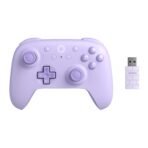 8BitDo Ultimate 2C Wireless Controller for Windows PC and Android, with 1000 Hz Polling Rate, Hall Effect Joysticks and Triggers, and Remappable L4/R4 Bumpers (Purple) - Image 2
