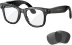 AI Smart Glasses with 4K Camera, 8MP HD Camera Glasses, 1080P Audio -Video Recording Bluetooth Glasses, Voice Assistant, Real-Time Translation Black - Image 2