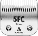 Andis 72630 Ultra Edge Detachable Dog Clipper – Equipped with Stainless Steel for Precision Trimming, Fits Motor-Driven Trimmer – for Pet’s Fast Touch-Ups & Full Grooming., Size 5Fc, Silver - Image 2