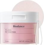 Biodance Collagen Gel Toner Pads, Pore Minimizer for Face, Improving Elasticity, Plumping Toner Pads for Sensitive Skin, Pre-Soaked Pads, Korean Skin Careㅣ4.93 fl.oz.(140g)*60Pads - Image 2