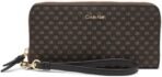 Calvin Klein Women's Key Item Saffiano Continental Zip Around Wallet With Wristlet Strap - Image 2
