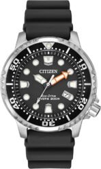 Citizen Promaster Dive Eco-Drive Watch, 3-Hand Date, ISO Certified, Luminous Hands and Markers, Rotating Bezel - Image 2
