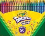 Crayola Twistables Colored Pencil Set (50ct), No Sharpen Colored Pencils For Kids, Kids Art Supplies for Back to School, 4+ [Amazon Exclusive] - Image 2