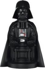 Exquisite Gaming: Star Wars: Darth Vader - Original Mobile Phone & Gaming Controller Holder, Device Stand, Cable Guys, Licensed Figure (Multi-colored) - Image 2