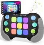 Fast Push Fidget Toys Handle, Flashing Handheld Game for Kids Teens Adults, Electronic Brain & Memory Game, Quick Push Buttons Gamepad, Xmas Birthday Gifts STEM Toys for Boys Girls - Image 2