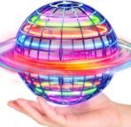 Flying Orb Ball (Blue, 2025 Upgraded) with Dazzling Lights, Magic Hover Spinner, Cool Boomerang Drone, Floating Cosmic Globe, Kids Toys Gifts for 6 7 8 9 10 Year Old Boys Girls - Image 2