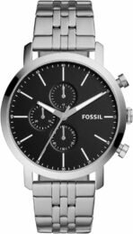 Fossil Men's Luther Stainless Steel Dress Quartz Watch - Image 2