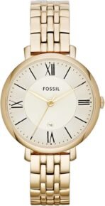 Fossil Women's Jacqueline Quartz Stainless Steel and Leather Watch Watches for Women - Image 2