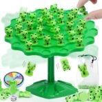 Frog Balance Game, Two-Player Balance Game Tree Parent Interactive Family Tabletop Puzzle, Birthday Board Games for Adults - Image 2