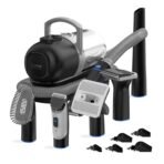 FurMe Original Pet Grooming Vacuum Kit - Cat & Dog Grooming Kit for Easy Pet Care at Home, Quiet & Safe Dog Hair Remover Machine with Brush, Clipper, Shedding & Cleaner Tools & 1L Canister - Image 2