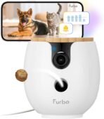 Furbo Mini 360° [Subscription Required] New 2K QHD Pet Camera - Unlock w/Paid Plan: Dog & Cat Safety Alerts, Rotating Treat Toss, 2-Way Speaker (Low Risk, 3mo Min. Cancel Anytime) - Image 2