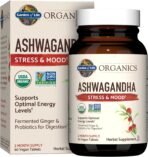 Garden of Life Organic Ashwagandha Supplement with Probiotics & Ginger - Stress, Mood & Energy Support, Vegan, Gluten Free, Non GMO, 2 Month Supply, 60 Tablets - Image 2
