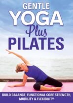 Gentle Yoga Plus Pilates DVD: Low Impact Abs, Core, Flexibility, Balance, Two Total Body At Home No Equipment Workouts with Jessica Smith - Image 2