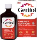 Geritol Liquid Vitamin and Iron Supplement, Energy Support, Contains High Potency B-Vitamins and Iron, Pleasant Tasting, Easy to Swallow, No Artificial Sweeteners, Non-GMO, 12 Oz - Image 2