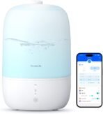 GoveeLife Smart Humidifiers for Bedroom, 3L Top Fill Cool Mist Humidifiers with Essential Oil Diffuser, Humidity Control, WiFi Air Humidifier with Night Light, for Baby, Plants, Home, Work with Alexa - Image 2