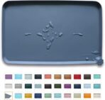 Hoki Found -Waterproof Pet Feeding Mats with High Lips - Multiple Size and Colors for Dogs, Cats & Others-G - Image 2