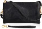 Humble Chic NY Vegan Leather Wristlet Purse for Women - Small Clutch Purse with Shoulder and Wrist Straps - Image 2