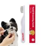 JAYU PET Facial Grooming Comb - Dog Eye Combs, Stress-free Eye Gunk Remover for Dogs & Cats, Pet Facial Brush, Cat Grooming Kit, Stainless Steel Deshedding Comb (1ea) - Image 2