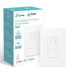 Kasa Smart Ceiling Fan Control & Dimmer Switch | Adjustable 4-Speed Fan & Brightness Control | Works w/Apple HomeKit, Alexa & Google Home | 2.4G Wi-Fi Only, Single Pole, Neutral Wire Required | KS240 - Image 2