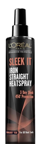 L'Oréal Paris Advanced Hairstyle Sleek It Iron Straight Heat Spray, 5.7 Ounce - Image 2