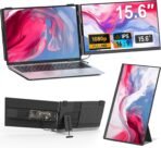 Laptop Screen Extender - 15.6" FHD 1080P Portable Monitor for Laptop, Detachable & Plug and Play Dual Monitor Extender for 13"-17.3" Laptops, Compatible with Wins/Mac/Android/Chrome - Image 2
