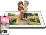 Magic Frame [AI Photo to Video] – 10.1" FHD WiFi Digital Picture Frame, AI Motion Sensor, Old Photo Alive, Unlimited Cloud Storage, Picture Share with APP, Touchscreen, Gift for Loved One - Image 2