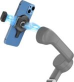 Magnetic Quick-Release Mount Adapter for DJI Osmo Mobile 8/7P/7, Smartphone Gimbal Stabilizer, Compatible with DJI OM Multifunctional Module/OM Tracking Module - Image 2