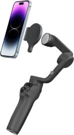 Magnetic Quick-Release Mount for DJI Osmo Mobile 8/7P/7, Magnetic Adapter Phone Back Clip for DJI Osmo Mobile 8/7p/7 Accessories, Lightweight Dual-Sided Magnet Mount, Seamless Active Track Connection - Image 2