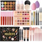 Makeup Kit for Women Full Kit, Beginner Makeup Set Gift Sets for Teen Girls, All in One Bulk Make Up Bundle Include Eyeshadow Palette Foundation Lip Gloss Concealer Eyeliner Mascara Makeup Brush Set - Image 2
