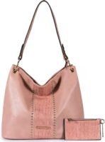 Montana West Hobo Bag for Ladies Shoulder Handbags with Back Pocket | Purses, with Zipper, Purses, with Zipper - Image 2