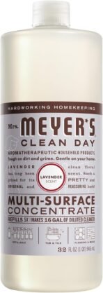 Mrs. MEYER'S CLEAN DAY Multi-Surface Cleaner Concentrate, Use to Clean Floors, Tile, Counters, Lavender, 32 fl. oz - Image 2