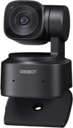 OBSBOT Tiny SE 1080P 100FPS Webcam for PC, AI Tracking PTZ Streaming Camera with 1/2.8" Sensor, Gesture Control, Dual ISO, Staggered HDR, Web Camera for Desktop Computer, Laptop, Meeting, Video Calls. - Image 2