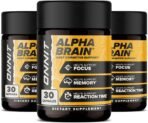 ONNIT Alpha Brain Nootropic Capsules for Men & Women, IGEN Non-GMO Tested Memory, Focus & Mental Clarity, with L-Theanine and Vitamin B6, 30 Count Each, Pack of 3 (90 Capsules) - Image 2
