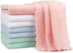 Orighty Burp Cloths, Super Soft & Highly Absorbent Coral Fleece, 20 x 10 Inch Gentle & Large Burp Rugs for Baby Sensitive Skin - Burping Cloths for Newborn Essential, 8 Pack - Image 2