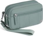 POIUGOYA Small Nylon Crossbody Bags for Women,RFID Wristlet Purse Built in Wallet, 4 Zipper Crossbody Wallet Phone Organizer - Image 2