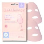 Patchology Serve Chilled Rosé Facial Sheet Mask - Hydrating & Soothing Face Mask with Hyaluronic Acid for Glowing Skin, Rosé Scented Skin Care Treatment, Self-Care Spa Experience at Home - 2 Pairs - Image 2