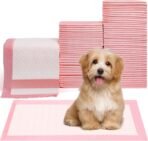 Pet Toilet Training Pads 100Count Disposable Puppy Pee Pads 18" x 13" for Dogs, Ultra Absorbent|Quick Dry|Leak-Proof Pet Potty Pads for Dog, Cat, Rabbits and Guinea Pigs (Pink) - Image 2