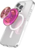 PopSockets Phone Grip for MagSafe, Magnetic Holder, Phone Stand - Ripple Iridescent Absinthe - Image 2