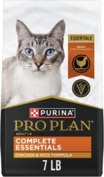 Purina Pro Plan High Protein Cat Food With Probiotics for Cats, Chicken and Rice Formula - 7 lb. Bag - Image 2