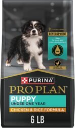 Purina Pro Plan High Protein Dry Puppy Food, Chicken and Rice Formula - 6 lb. Bag - Image 2