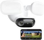 REOLINK Elite Floodlight WiFi, 4K 8MP 180° Panoramic Wired Floodlight Camera, Adjustable 3000 Lumens, Local AI Video Search, Dual-Band Wi-Fi 6, 24/7 Recording, No Monthly Fees, 100~240V AC Hardwired - Image 2