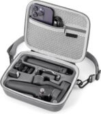 STARTRC PHOTO Osmo Mobile 7P/8 Case, Portable PU Shoulder Bag for DJI OM 7 Pro/OM8 Gimbal Stabilizer Travel Case for DJI Osmo Mobile 8/7/7P Accessories - Image 2