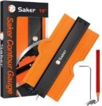 Saker Contour Gauge Tool for Woodworking & DIY, Profile Gauge with Lock,Gift for Him Men, Accurate Shape Duplicator for Flooring, Tile, Trim & Home Improvement Projects - Image 2