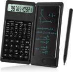 Scientific Calculators for Students, 10-Digit Large Screen, Math Calculator with Notepad, Classroom Must Haves for Middle High School Supplies & College (Black) - Image 2