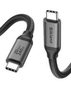Silkland USB C Monitor Display Cable 3.3FT 4K@144Hz/60Hz, 8K USB C 3.2 Gen 2x2 Video Cable, 20Gbps Data Transfer, 240W PD Charging, Type C Compatible for iPhone 17, MacBook, CarPlay, Portable Monitor - Image 2