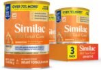 Similac 360 Total Care Sensitive Infant Formula for Fussiness & Gas Due to Lactose Sensitivity, Has 5 HMO Prebiotics, Baby Formula Powder, 34.9-oz Value Can, Pack of 3 - Image 2
