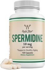 Spermidine Supplement (10mg of 99% Spermidine 3HCL - Third Party Tested) 120 Capsules - Over 100x More Potent Than Wheat Germ Extract for Cell Membrane, Telomere Health and Aging by Double Wood - Image 2