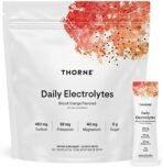 THORNE - Daily Electrolytes - Zero Sugar & Low-Calorie Electrolyte Powder Drink Mix - Flavors Derived from Natural Sources - NSF Certified for Sport - Blood Orange - 30 Stick Packs - Image 2
